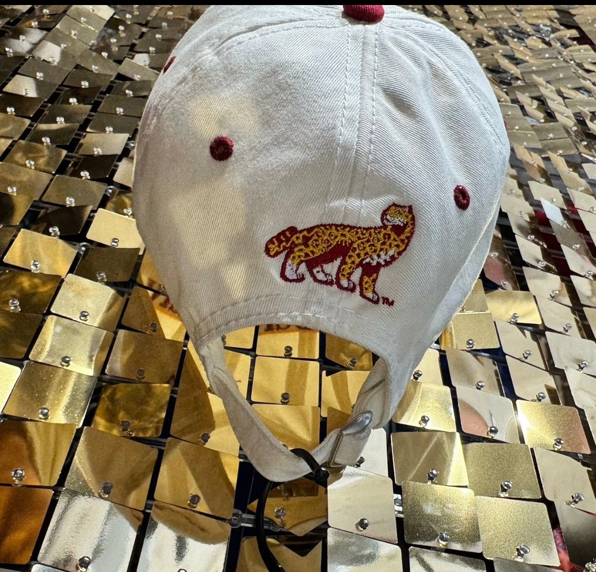 Vintage Y2K Abercrombie & Fitch Hat Fitted Cap Pink Distressed Small/medium