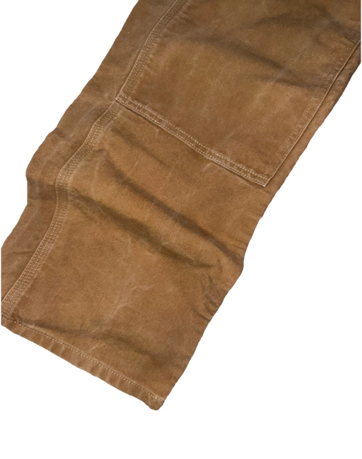 VTG 90s 1998 CARHARTT B01 USA Men's 33 x 34 Brown Duck Double Knee Work Pants