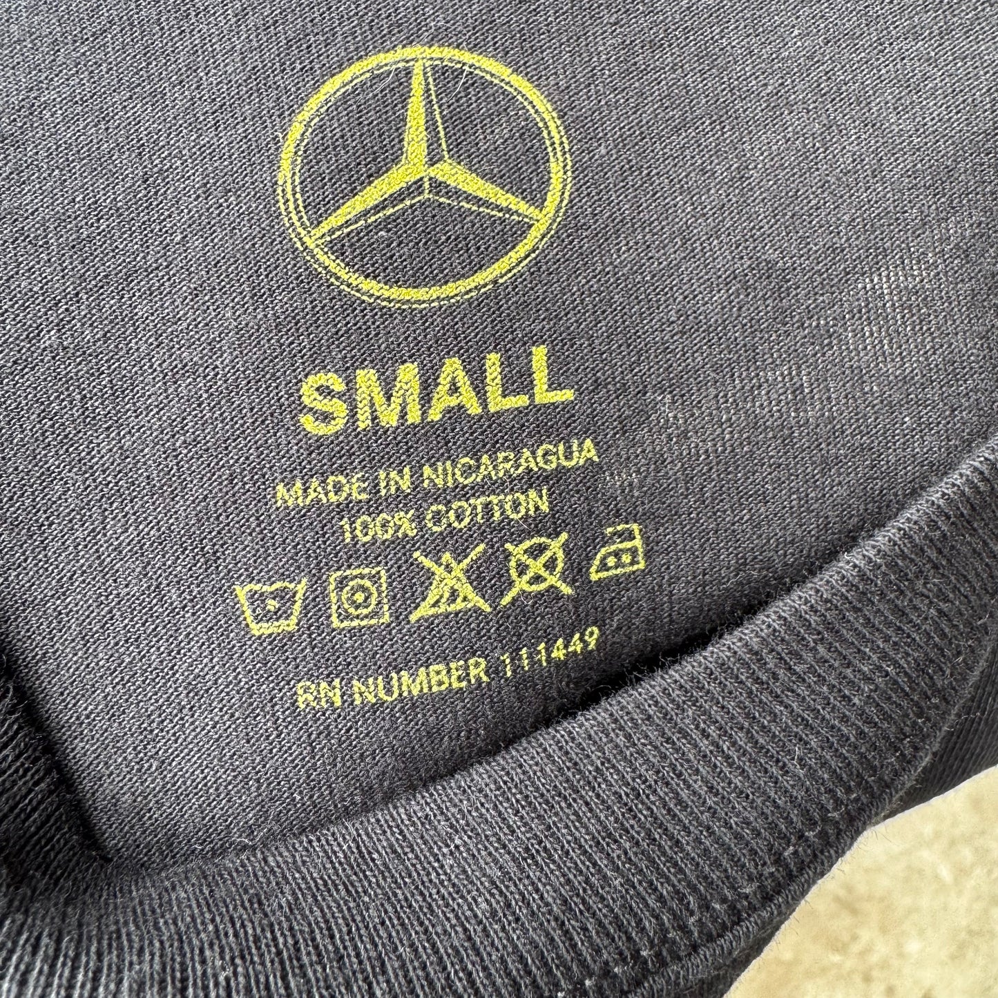 Vintage 1916 Mercedes Benz Car Shirt S 90s