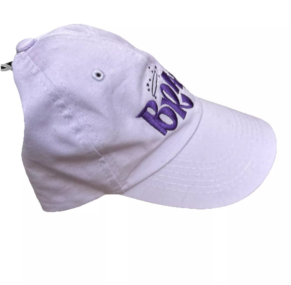 Y2K Rare Purple Bratz Logo Baseball Cap--