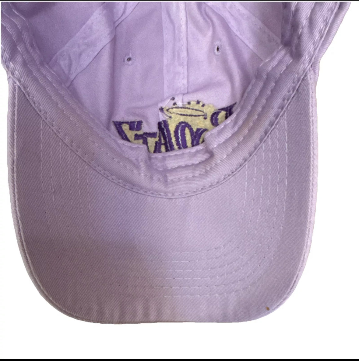 Y2K Rare Purple Bratz Logo Baseball Cap--