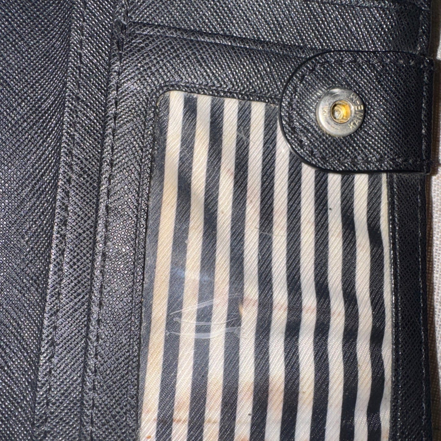 Kate Spade New York Stacy Laurel Way Saffiano Leather Wallet black