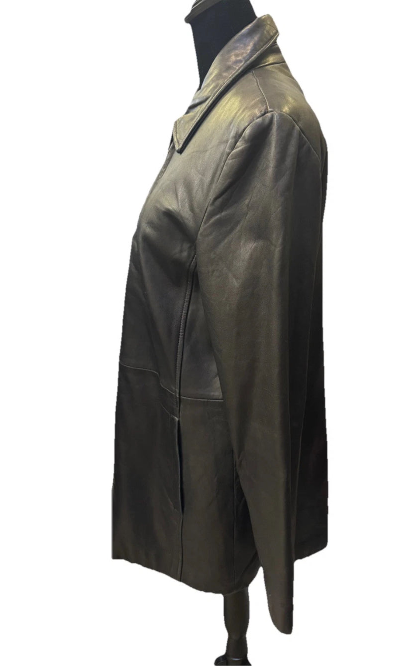 Vintage Wilson’s Leather Pelle Studio Women's S Black Jacket w Thinsulate liner