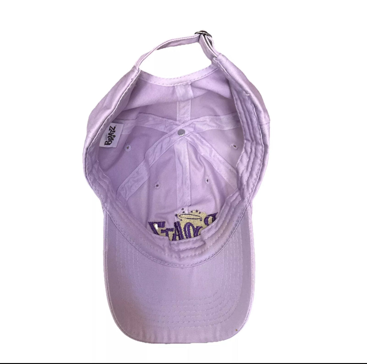 Y2K Rare Purple Bratz Logo Baseball Cap--