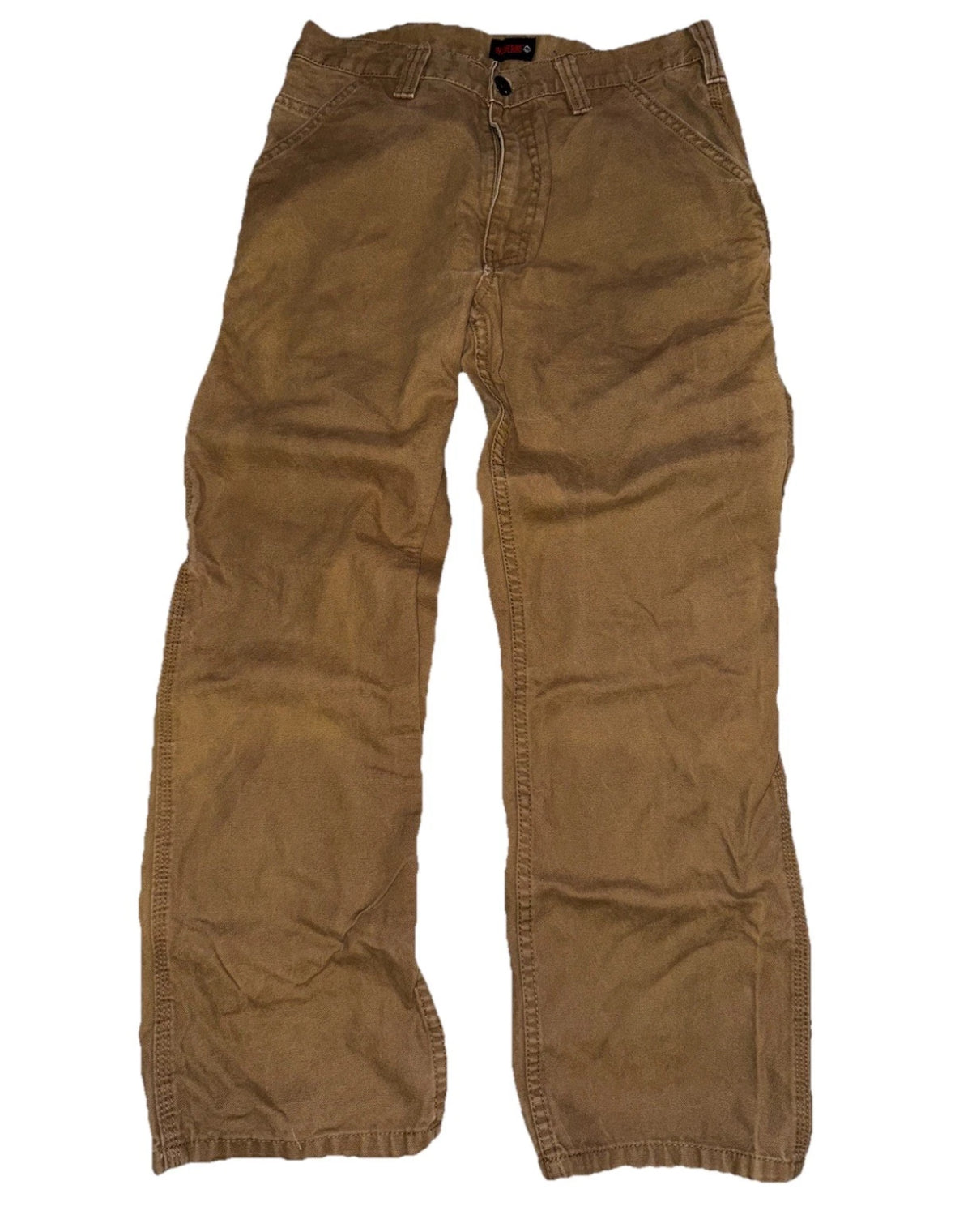 Wolverine Mens Carpenter Pants 99% Cotton brow  Size Tag 32X30