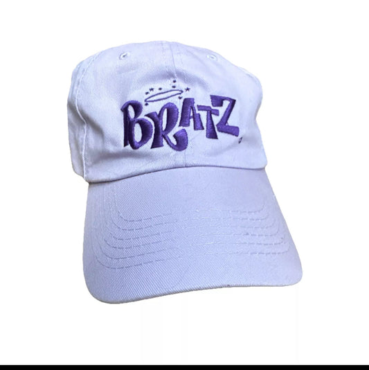 Y2K Rare Purple Bratz Logo Baseball Cap--